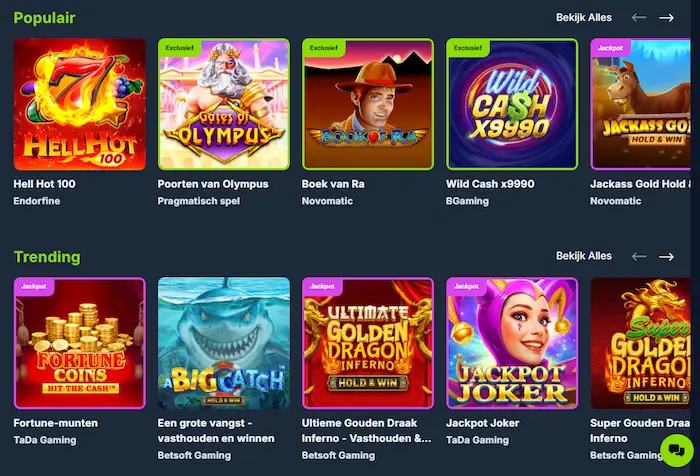 Lucky Twice Casino games