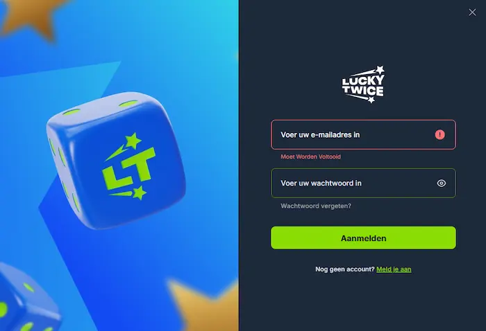 Lucky Twice Login